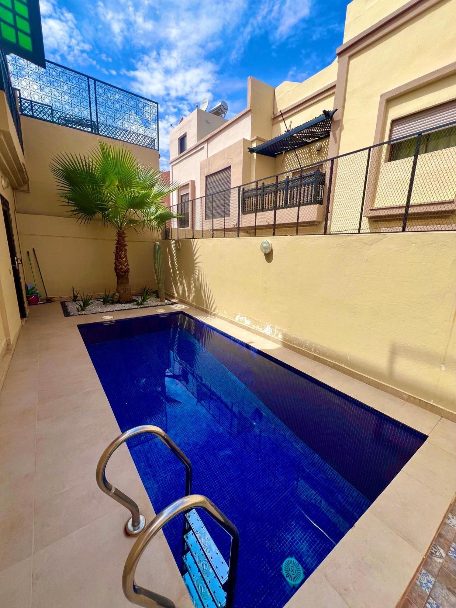 Villa Al Nour Avec Piscine مراكش المظهر الخارجي الصورة