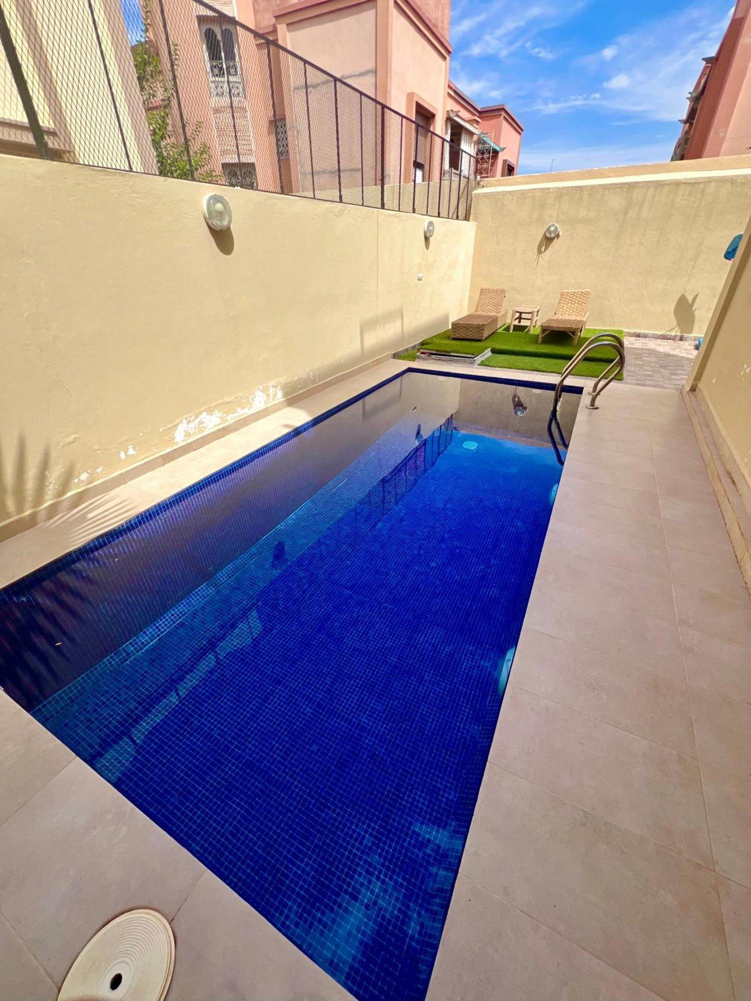 Villa Al Nour Avec Piscine مراكش المظهر الخارجي الصورة