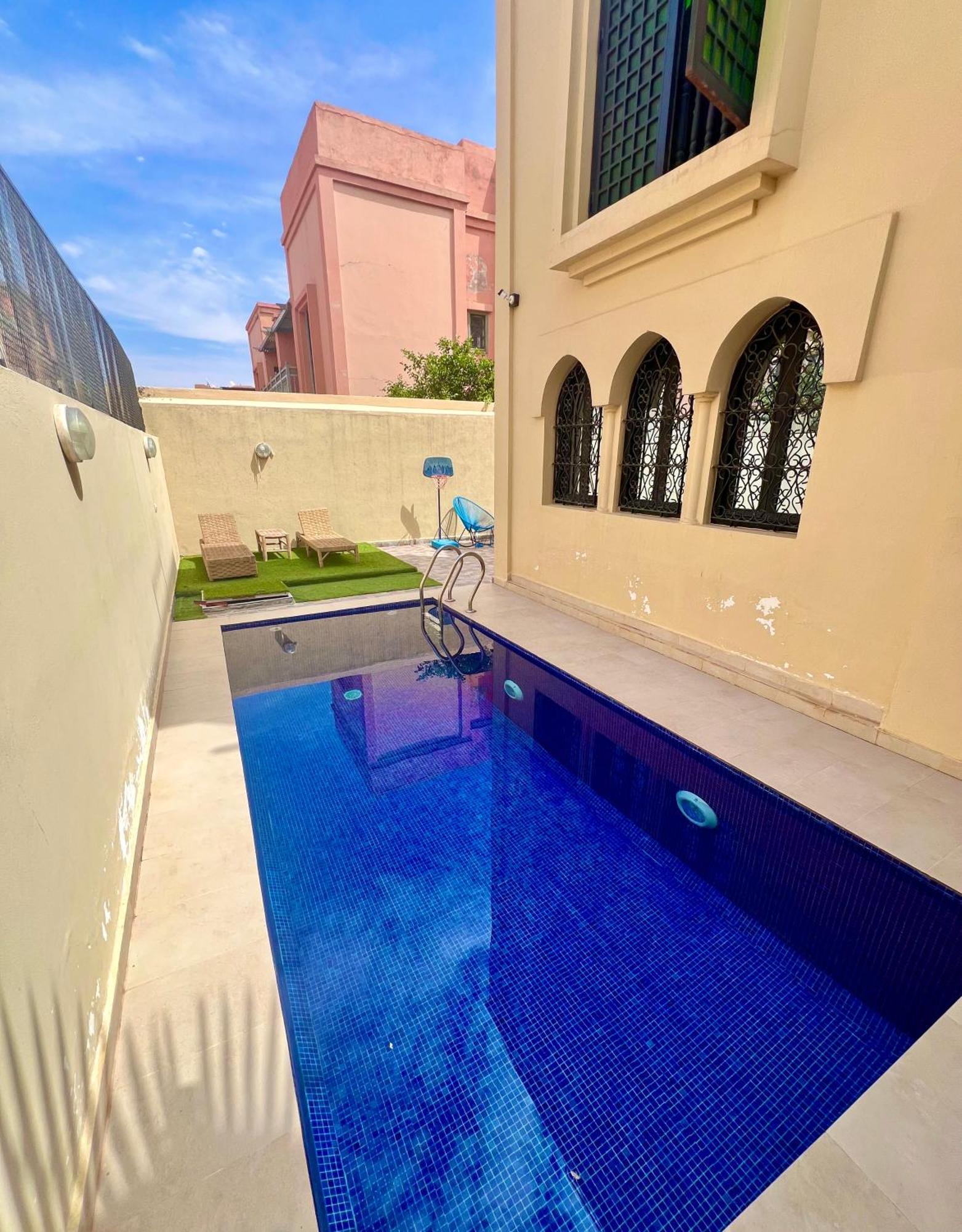 Villa Al Nour Avec Piscine مراكش المظهر الخارجي الصورة