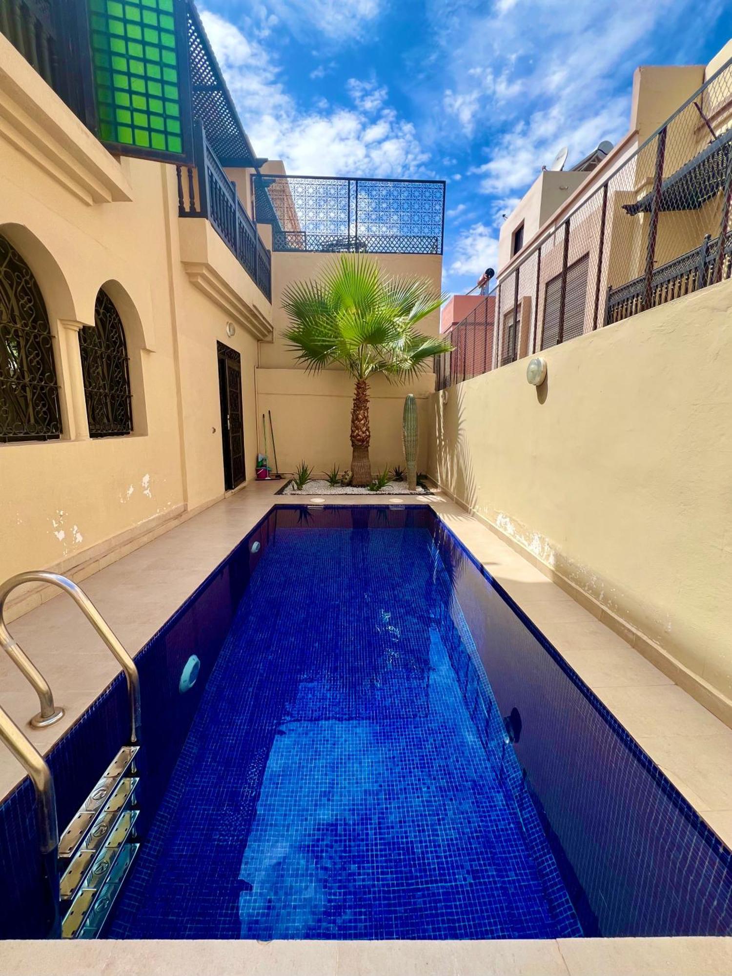 Villa Al Nour Avec Piscine مراكش المظهر الخارجي الصورة