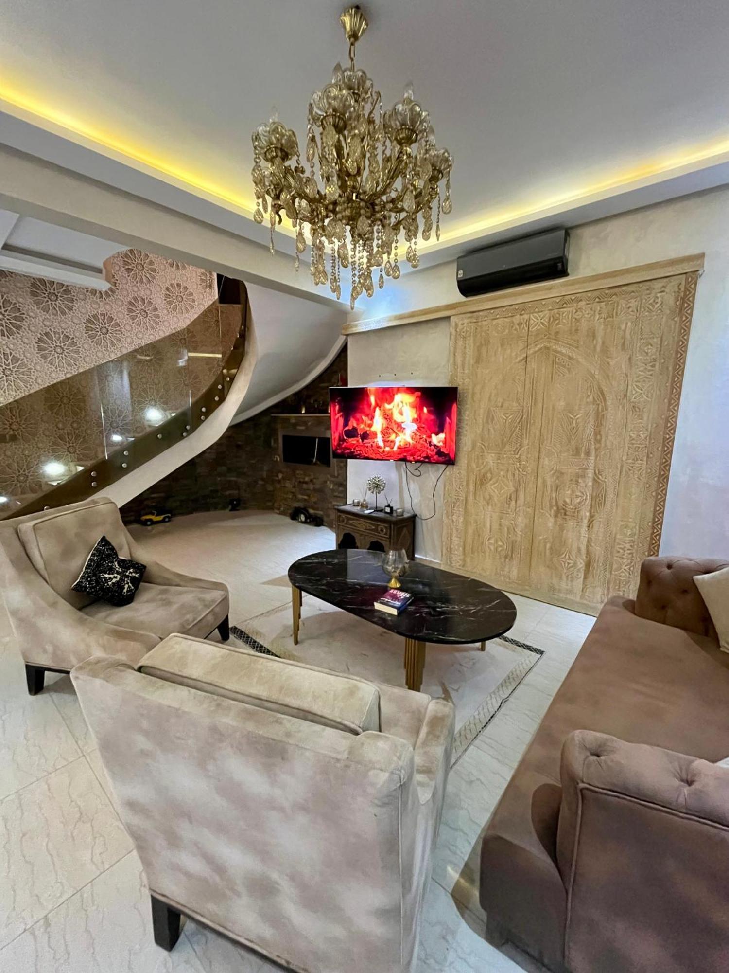 Villa Al Nour Avec Piscine مراكش المظهر الخارجي الصورة