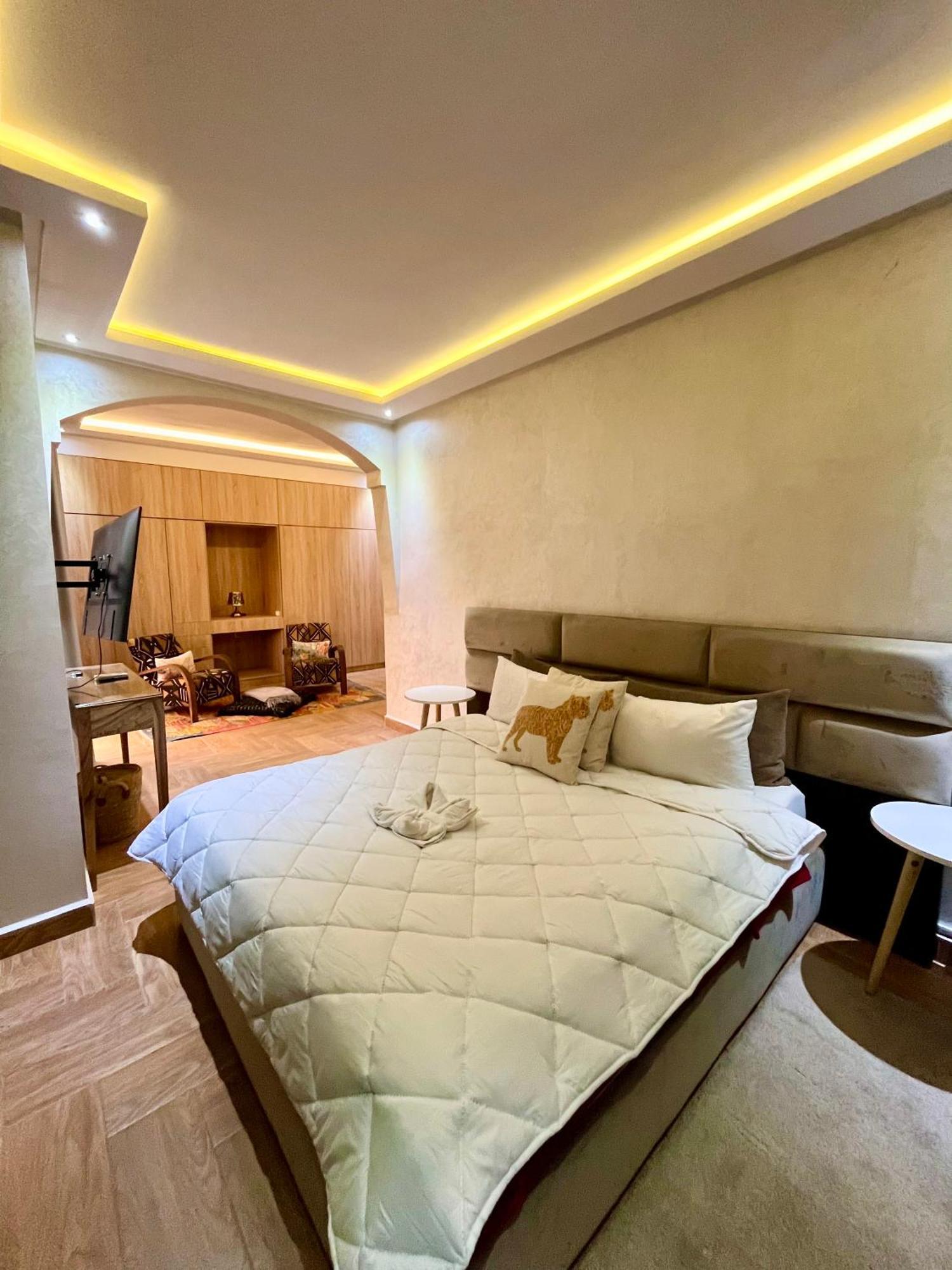 Villa Al Nour Avec Piscine مراكش المظهر الخارجي الصورة
